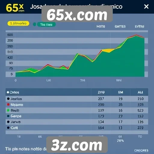 Estatísticas de jogadores ativos no 65x.com