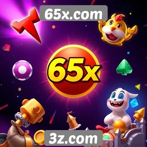 Exploração das opções de jogos disponíveis no 65x.com