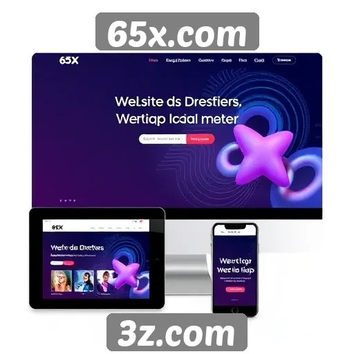 Impacto do design responsivo no 65x.com